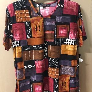 Lauren Picazzo Short Sleeve Dress Shirt -